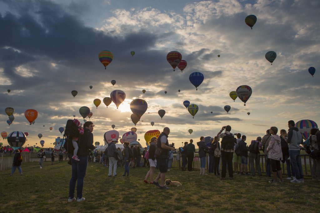 Reportage photo au Mondial Air Ballon rait