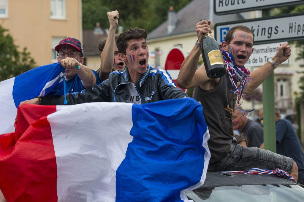 Victoire de la France en finale de coupe du monde